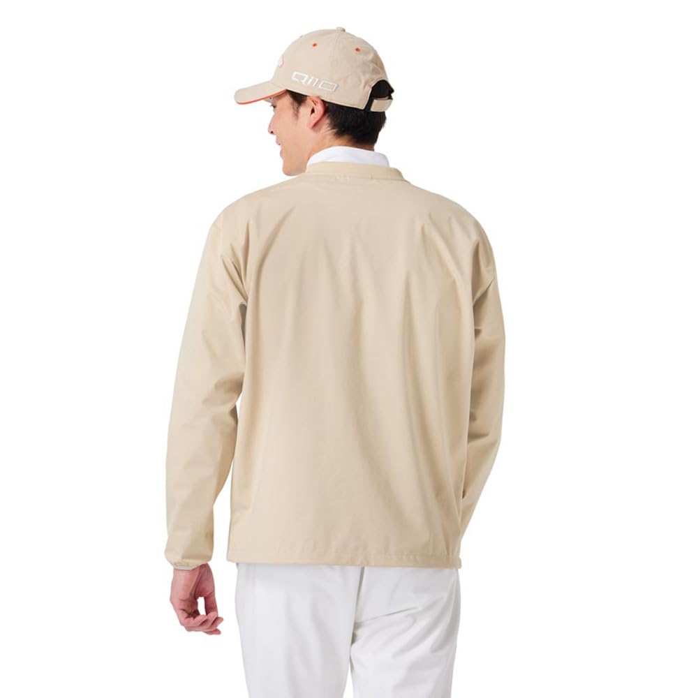 TaylorMade T-HEAT Pullover, Beige, Size O, Men's, 24FW UN355