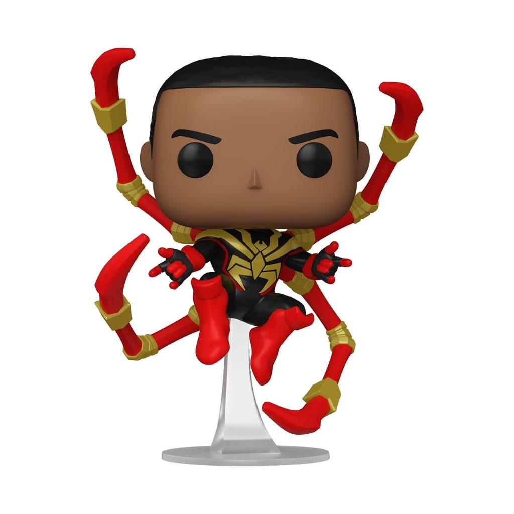 Marvel Miles Morales Iron Spider Figure Funko SP Comics MILES MORALES IRON SPIDER Marvel Funko Spider-Man POP! Spider-Man