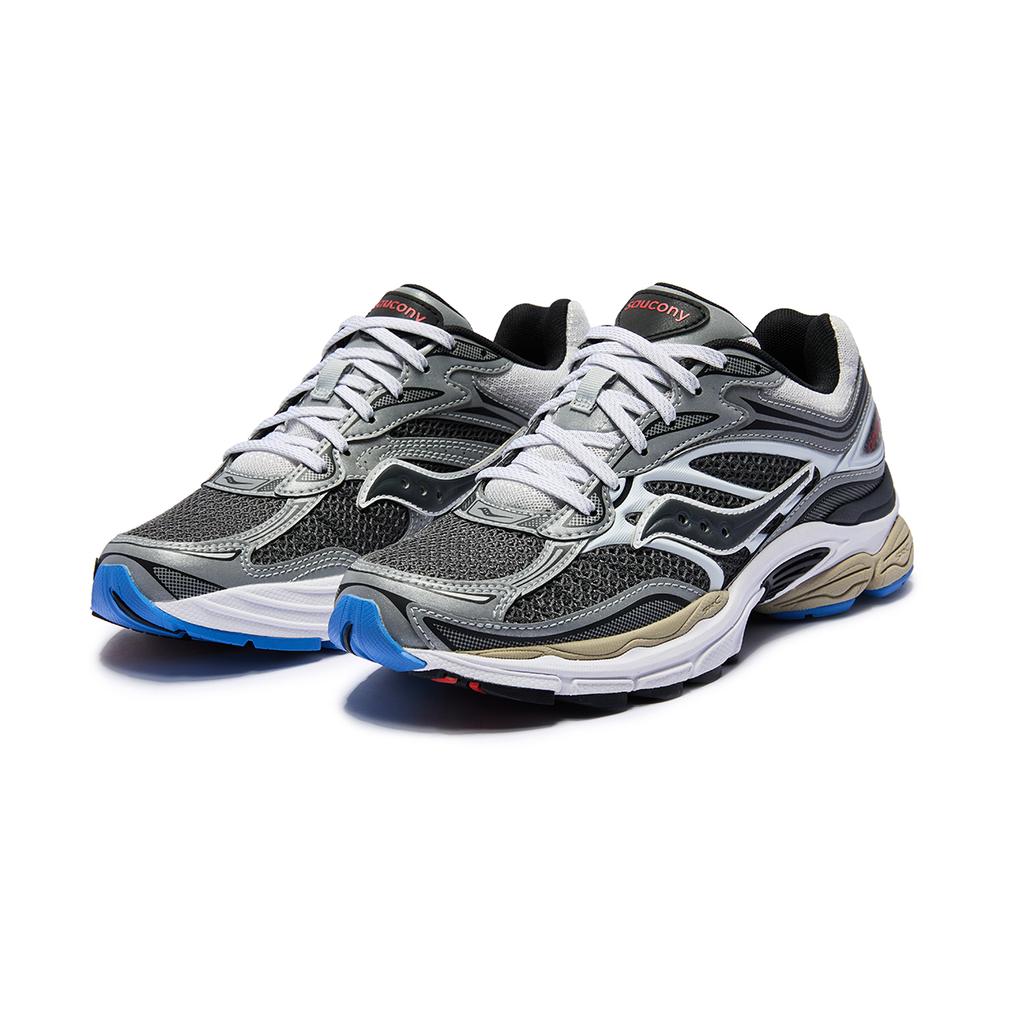 New Saucony ProGrid Omni 9 Metallic Grey Silver S70907-1