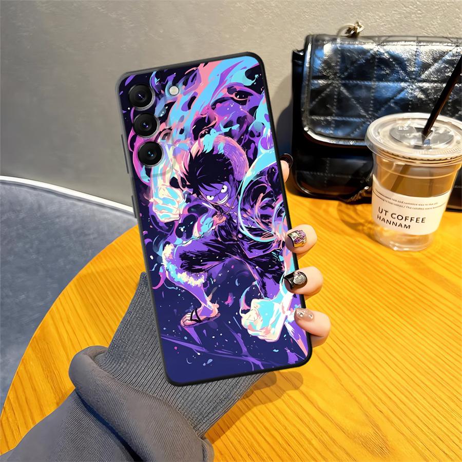 Cool Luffy Anime Case for Samsung Galaxy A05 A01 A02 A50 A70 A03 Note 20 Ultra 9 10 A04 A07 A06 A30 A40 A10 A20 Phone Cover