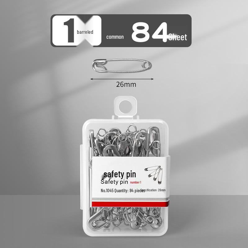 Vintage sikkerhetsnål-brosje for klær: Liten til Ekstra Stor - Sikker Klypestil for Laken og Mer