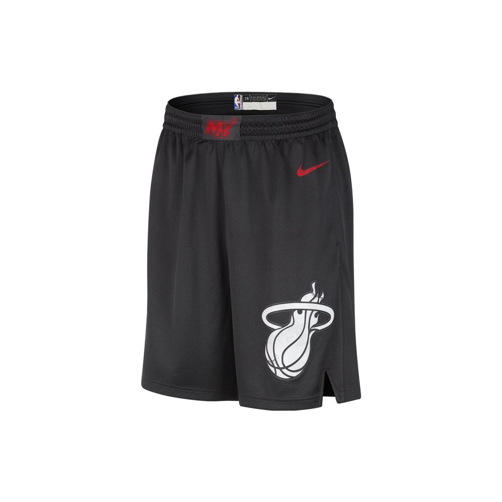 Nike Dri FIT NBA Miami Heat 2023/24 City Edition Casual Shorts Men's Black DX8708-010