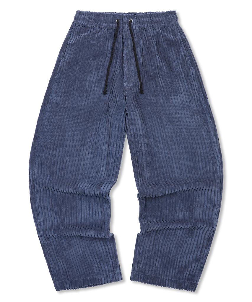 Gluck Gp152 Big Corduroy Easy Pants (Navy)