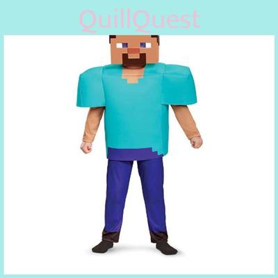 Minecraft Halloween Cos Costume de Performance Costume pour Enfants Ensemble Trois Pièces