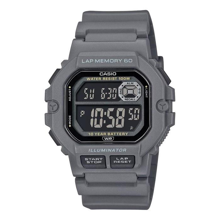 [Casio] Casio Sport Gear Digital Men s Watch WS-1400H-8BV (Gray)