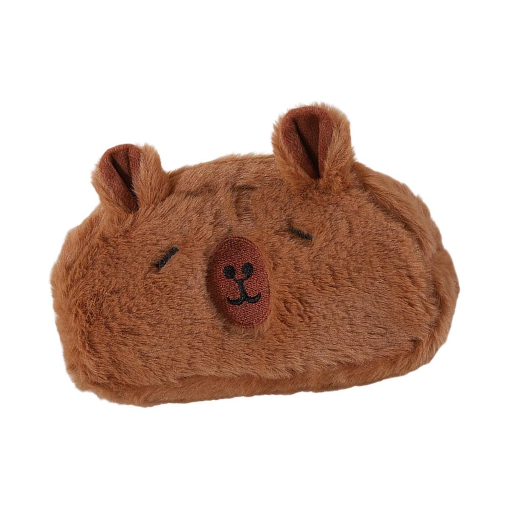 Plush Animal Pencil Case Multipurpose Large Pencil Pouches Light Weight Portable Makeup Storage Bag For School Office