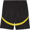 Puma Logo Borussia Dortmund Pantaloncini Sportivi Casual Comodi Traspiranti da Uomo Neri 774977-02