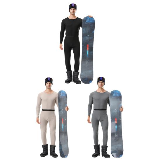 Thermal Underwear for Men Fleece Lined Long Johns Set 2 Piece Shirts And Pants Base Layer for Cold Weather Winter