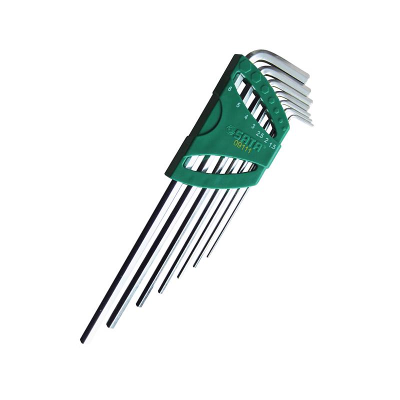 SATA 9111 Extra Long Metric Hex Key Set