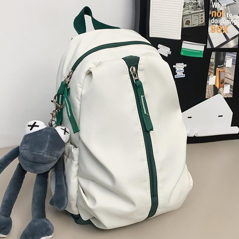Children's Small Schoolbag for College Students Simple New Small Backpack for Girls Men's Contrasting Color Backpack for Girls