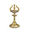 @ Indian Traditional Brass Trishul Golden Color For Home & Temple