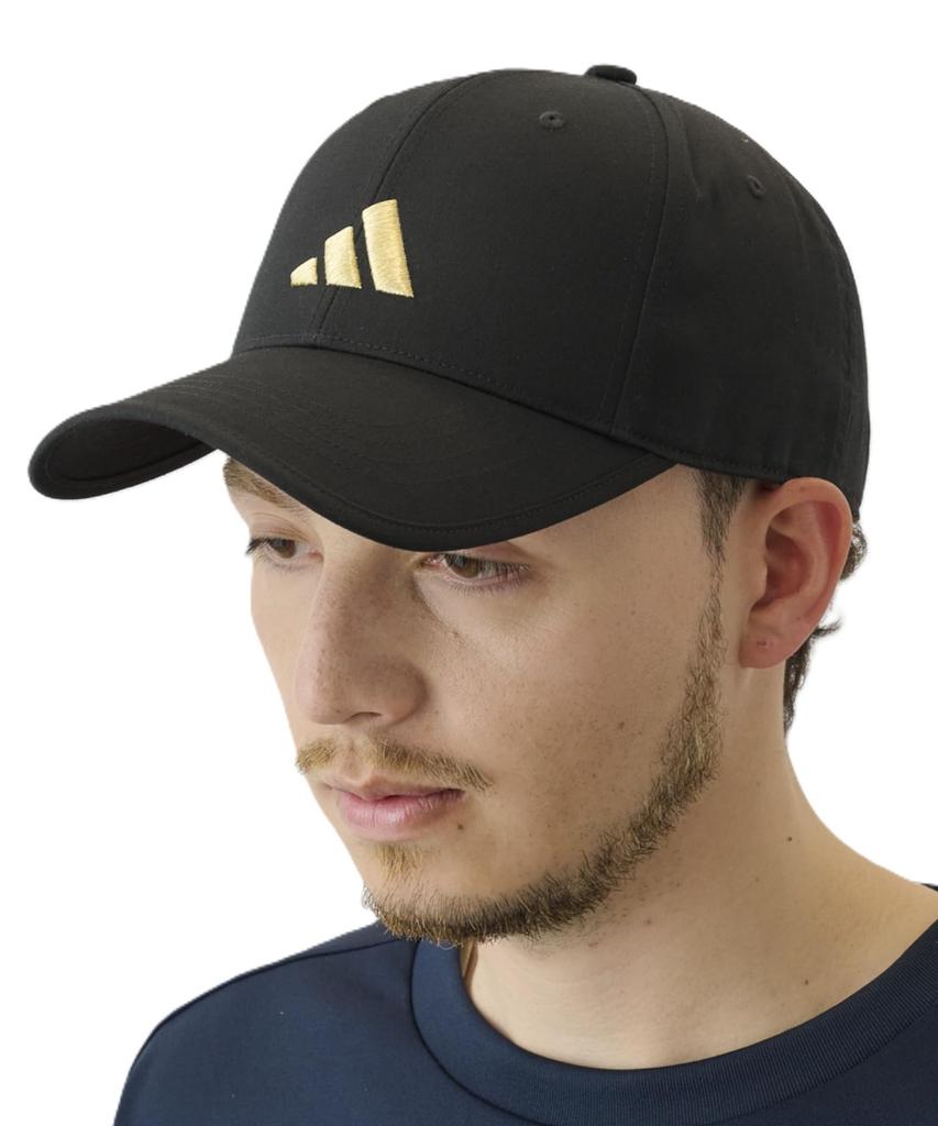 adidas ADM Large Size TC-TWILL CAP, Black/Gold,
