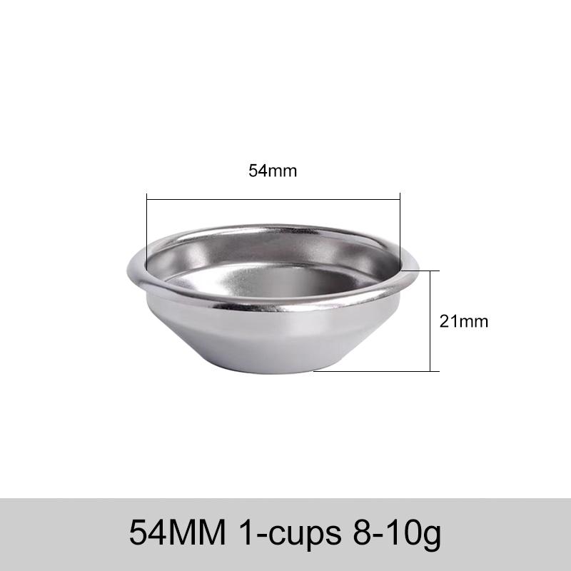 Coffee Filter Basket 51mm 54mm 58MM Stainless Steel Replacement For Bottomless Portafilter Espresso Tools Barista Accessories