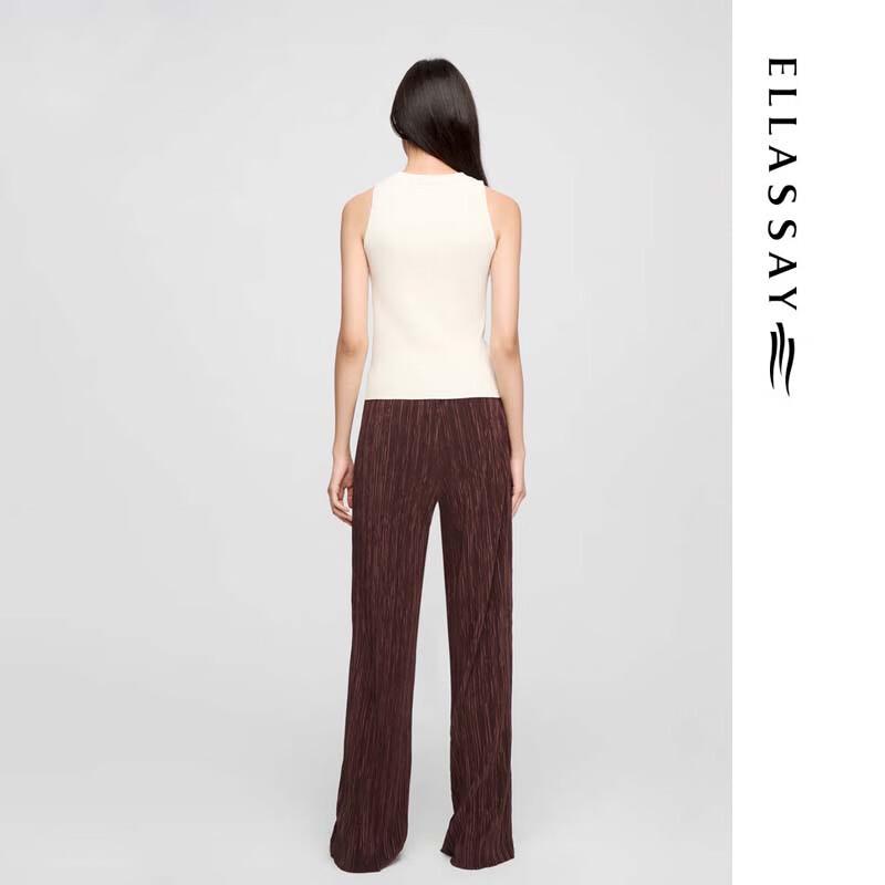 ELLASSAY Lightweight Straight-Leg Pants