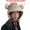 Unisex Warm Hat Earmuffs Warm Trapper Hat for Skiing Skateboarding Thick Windproof Down Hat for Cold Weather  Gray