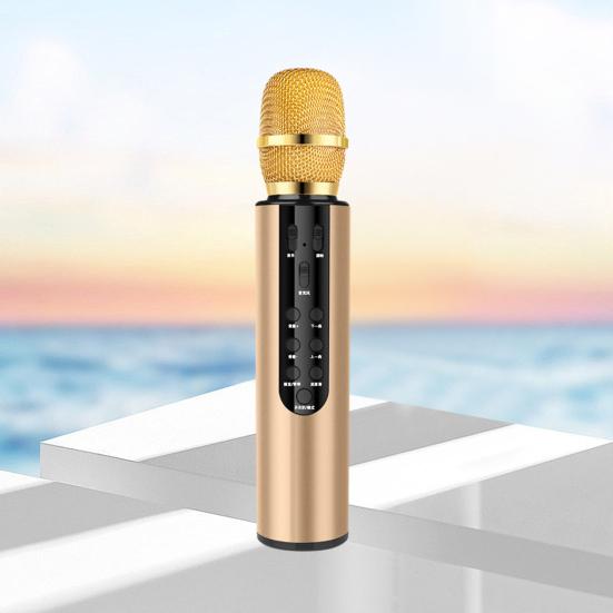 Profesionální UHF bezdrátový mikrofon Křišťálově čistý zvuk Redukce šumu Vše v jednom zařízení pro zpěv karaoke Mikrofon kompatibilní s Bluetooth