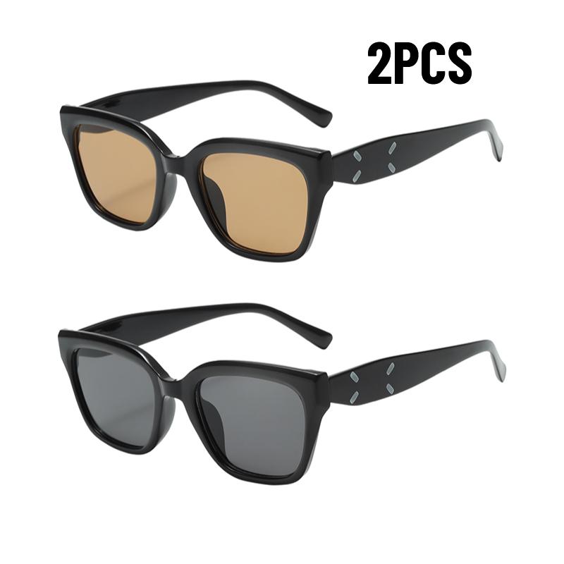 1PCS Classic Rectangle Sunglasses Retro UV400 Protection High Quality Acetate Women Driving Eyeglass