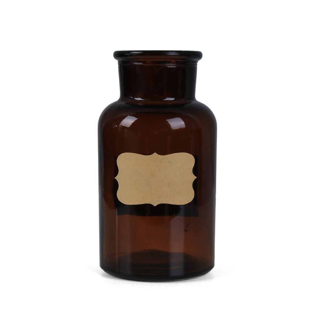 Gift Candy Tags Creative Self Adhesive Packaging Seals Kraft Paper Blank Sticky Labels Stickers