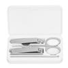 5Pcs Nail Clipper Set Stainless Steel High Sharpness Wide Application Manicure Set for Finger Nail