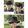 New Portable Fisherman's Hat Men's Outdoor Fishing Hat Mesh Breathable Visor Mountaineering Hat