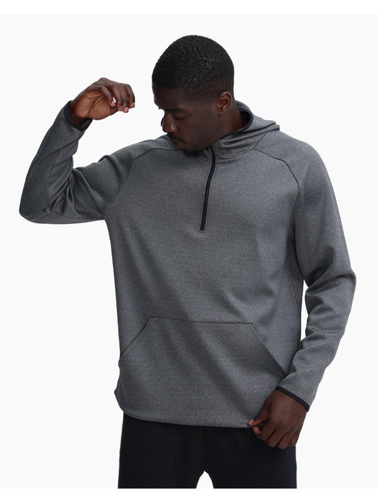Men's Quick-Dry Outdoor Sports Hoodie for Running and Training - Loose Fit, Plus Size