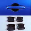 ABS Black Door Handle Bowl Cover Trim For -2025 Chevrolet Colorado 4pcs