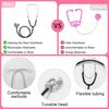 Kids Top+Pants+Coat+Accessories 9PCS Suits With Real Stethoscope For Kids Scrubs Halloween Costume Girls Boys Doctor Dress Up