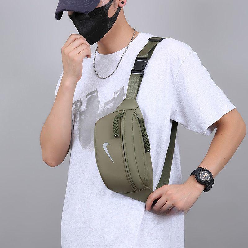 Unisexowa Sportowa Torba Crossbody i Biodrowa - Modna, Duża Pojemność, Casualowa Torba na Ramię na Telefon Komórkowy i Fitness