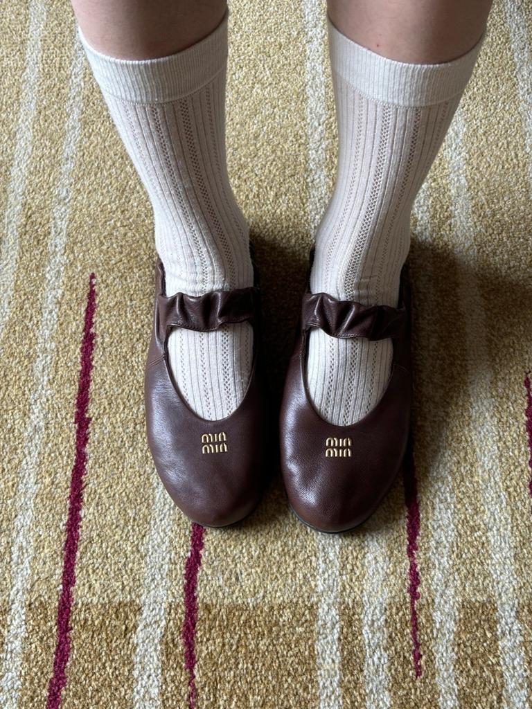 Schafsleder~ Französische Retro-Echtleder-Mary-Jane-Schuhe für Damen, vielseitige koreanische kleine Lederschuhe, leichte Ballerinas