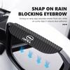 2pcs Car Rear View Mirror Shield Guard Rain Eyebrow Shade Cover For Opel ADAM ASTRA J K CORSA E INSIGNIA MOKKA VIVA Meriva
