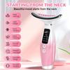 Neck Face Lifter EMS Neck Face Lifting Massager Skin Tighten Device LED Photon Therapy Anti Wrinkle Double Chin Remover 7 Modes