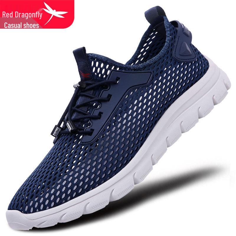 Red Dragonfly Men s Summer Breathable Mesh Casual Sports Shoes 41