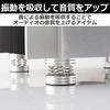 EdisonBrain Speaker Spring Audio Vibration Sound Quality Strong for Vacuum HiFi Sound Vibration Home Theater Insulators, Dampening, 8-Piece Set,