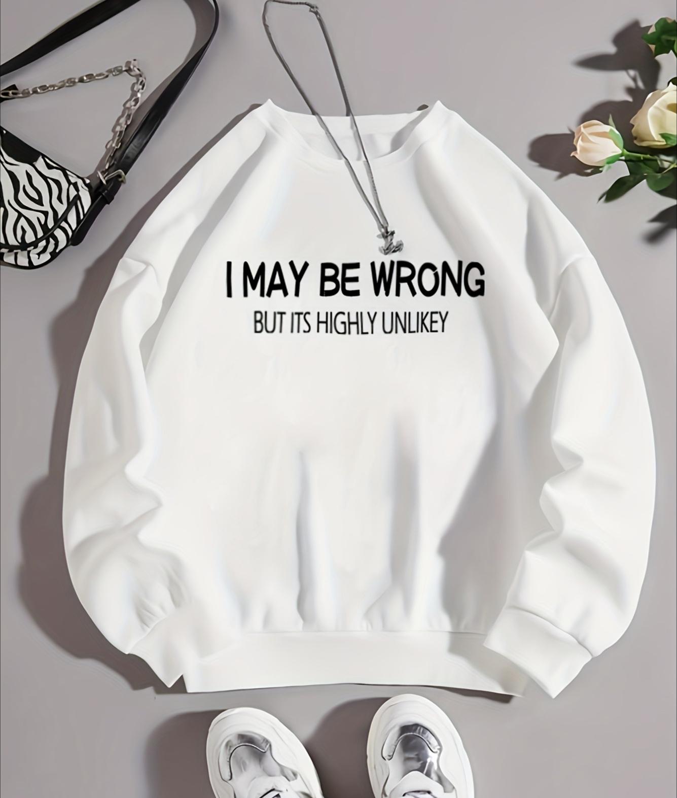 

Loose Crew Neck Sweatshirt, Casual & Cozy, for Weekend Lounging XXL білий