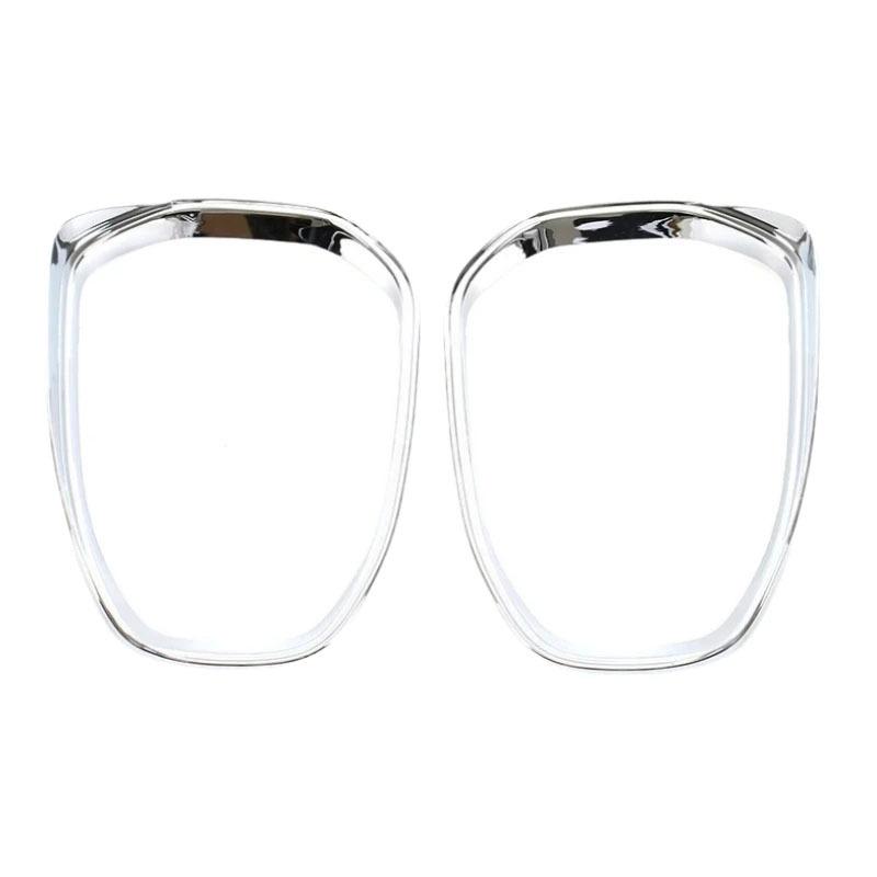 Car Decoration Door Mirror Cover For Toyota Prius 60 -2025 Decoration Chrome Silver Rain Eyebrow Exterior Styling