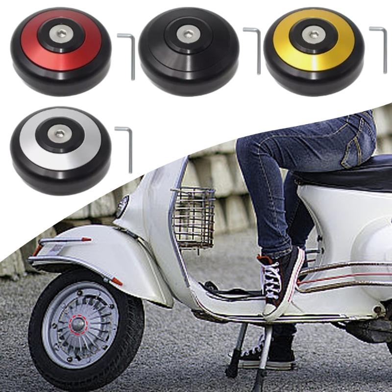 Elegante Tapa de Cubo de Rueda Delantera de Aluminio para Motocicleta Tapacubos de Rueda de Motocicleta de Precisión Instalación Rápida para Moto 30