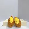 Cute Creative Light Color Raw Sweet Potato Plush Doll Keychain Cartoon Simulated Food Stuffed Doll Pendant Decor Accessorie Gift