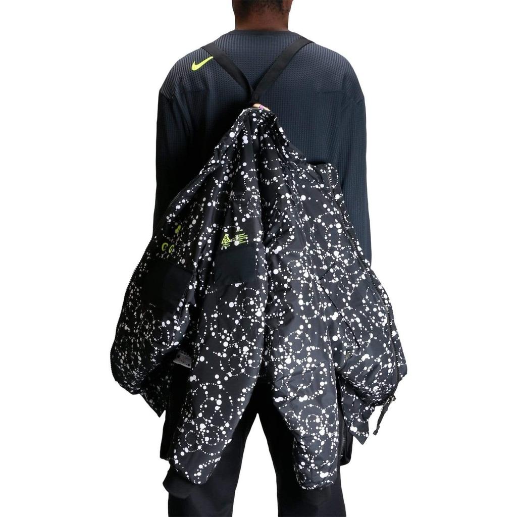 Nike ACG Puffer Jackets Men's Baseball Collar Moderate Patchwork Puffer Jacket AQ3531-010