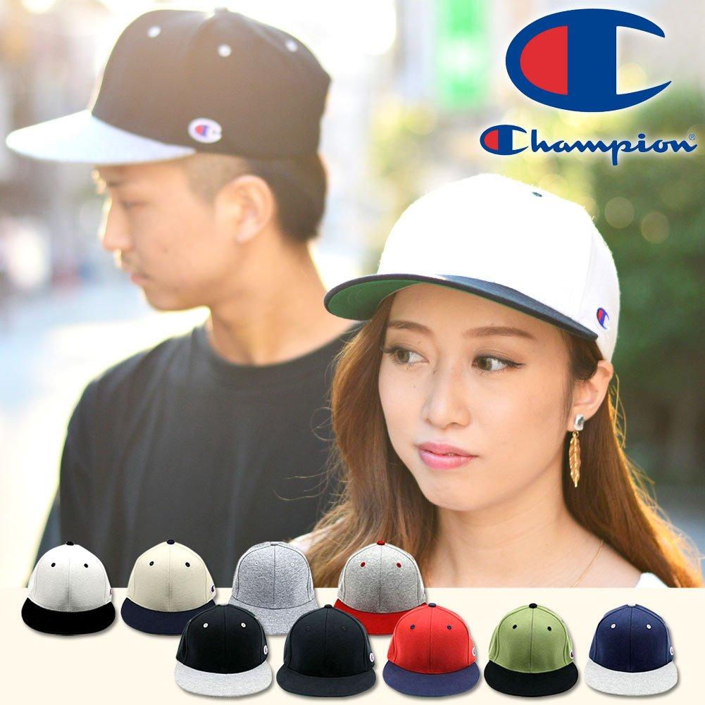 [Champion] Cap Hat Baseball Cap Single Emblem Black F Size = Head Circumference 57–59 Cm