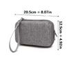 Lightweight Gimbals Organiser Case Shock Resistant Storage Bag with Internal Storage Pocket For OM5 OM6 OM7 Gray