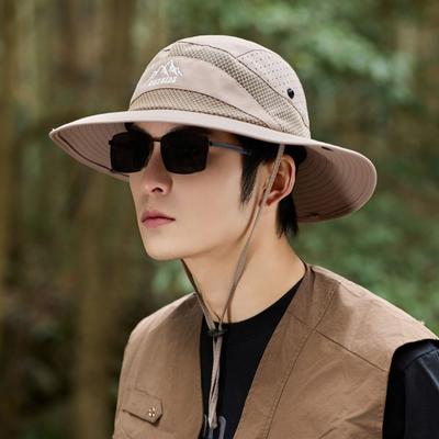 Nylon Men Fisherman's Hat Waterproof Hiking Cap Fashion Sun Hat  Unisex