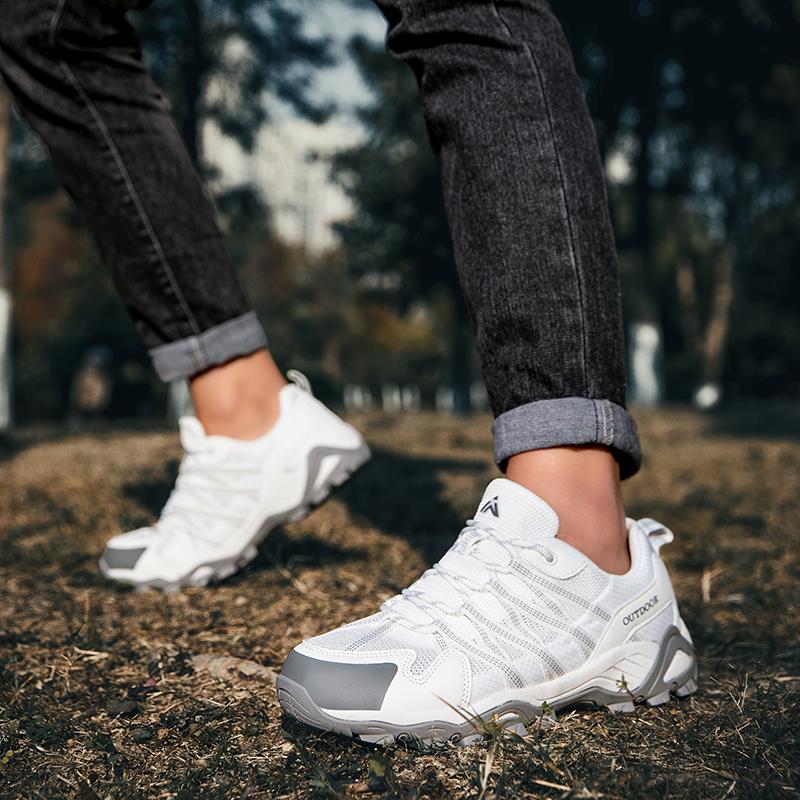 Breathable Hiking Shoes Men Women Outdoor Trailing Trekking Shoes Ultra-light Sneakers Tactical Boots Non-slip Wading Shoes