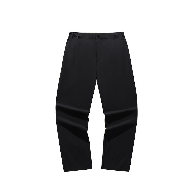 

Anta Outdoor Series Casual Simple Solid Color Loose Straight Leg Knitted Sports Pants Men Bottoms 152536508-2 XL