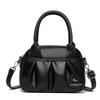 Elegant Leather Tote Bag for Women Casual Shoulder Crossbody Handbag with Top Handle