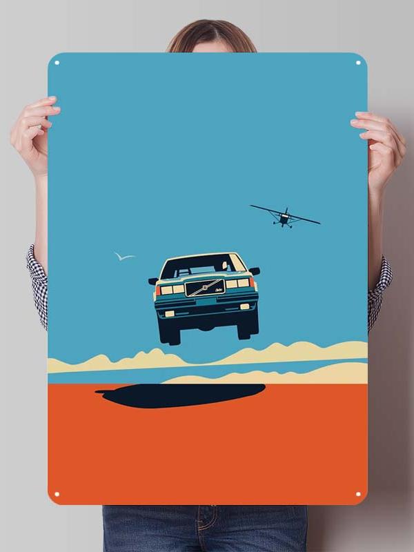 Volvo Metal Signs Classic Car Posters Home Decorations Custom Tinplate Sign for Garage Wall Art Decoration Room Ornaments Retro