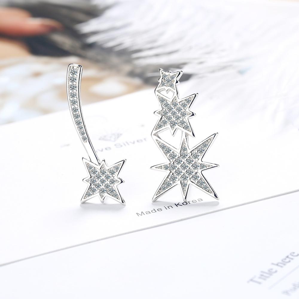 

Star Tide Длинные женские модные серьги-гвоздики в форме звезды Элегантные темпераментные украшения для банкета Copper