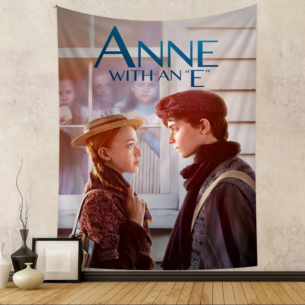 Anne With An E Anime Tapestry Art Printing Japanese Wall Tapestry Anime Wall Hanging Home Decor
