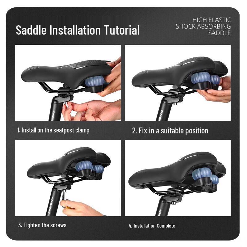 WestBiking Comfort Bicycle Saddle