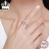 Avle Korean-Style Hummingbird 925 Sterling Silver Ring for Women (SCR323)