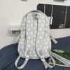 College Style Student Schoolbag Star Printed Large Capacity Backpack